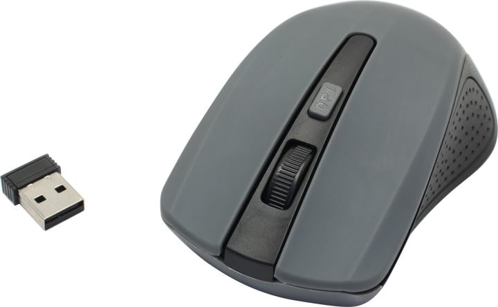 Defender Accura Wireless Optical Mouse <MM-935 Grey> (RTL)  USB 3btn+Roll <52936>