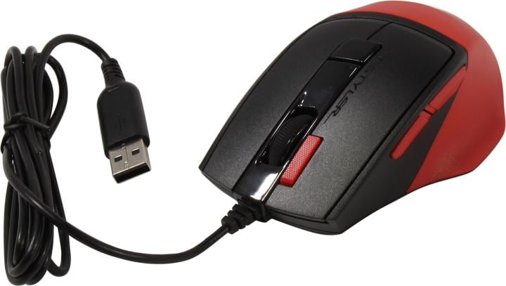 A4Tech FSTYLER Optical Mouse <FM45S Air Sports Red> (RTL)  USB  7btn+Roll