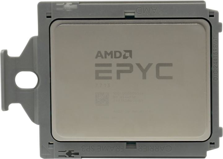 Центральный Процессор AMD  EPYC 7713 64 Cores, 128 Threads, 2.0/3.675GHz, 256M, DDR4-3200, 2S, 225/240W OEM