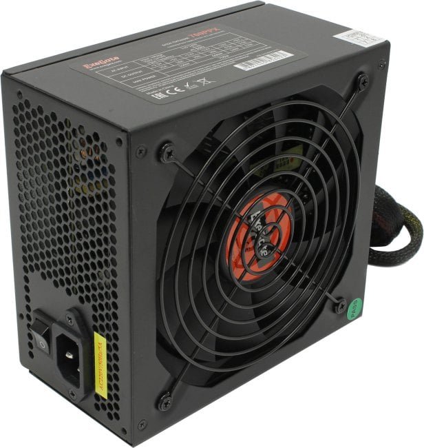 Exegate EX220362RUS Блок питания 700W ATX-700PPX RTL, black, active PFC, 13.5cm,20+4pin/4+4pin/PCI-E/3*IDE/7SATA