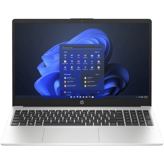 Ноутбук HP 250 G10 Core i7 1355U 16Gb SSD512Gb Intel Iris Xe graphics 15.6" FHD (1920x1080)/ENGKBD FreeDOS dk.silver WiFi BT Cam (BJ2X3UA)