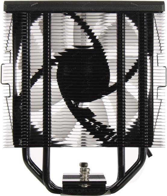 PCCooler Paladin EX400 ARGB (Plus) (4пин, 1700/1200/115x/AM4, 28.6дБ,  800-1800 об/мин, Al+тепл.трубки)