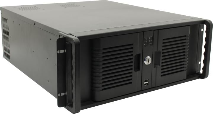 Server Case 4U ExegGate <Pro 4U480-15/4U4132>  E-ATX  1200W  (24+8+2x4+6x6/8пин) <EX293247RUS>