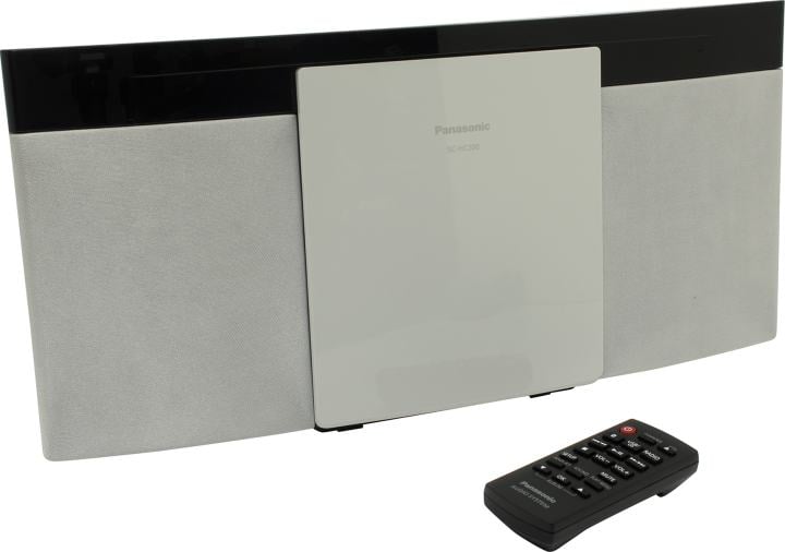 Panasonic <SC-HC200EE-W White> (CD, 20W, USB, FM,  Bluetooth, пульт ДУ)