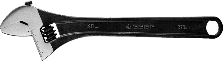 Зубр <27251-37> Ключ разводной МАСТЕР, 375 /  40 мм, ЗУБР