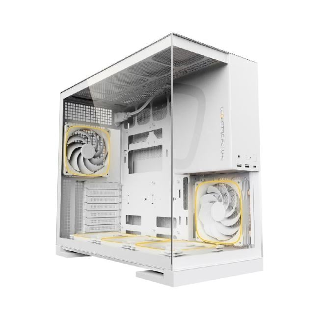 Miditower Geometric Future Model 5 <1AM5WKWT01100> White E-ATX  без  БП