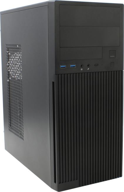 Minitower Powerman <DA816BK>  ATX 500W (24+2x4+2x6/8пин)