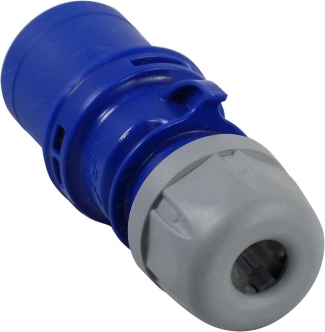 PCE <16А-6H/200-250V 2P+ Typ013> Вилка кабельная переносная
