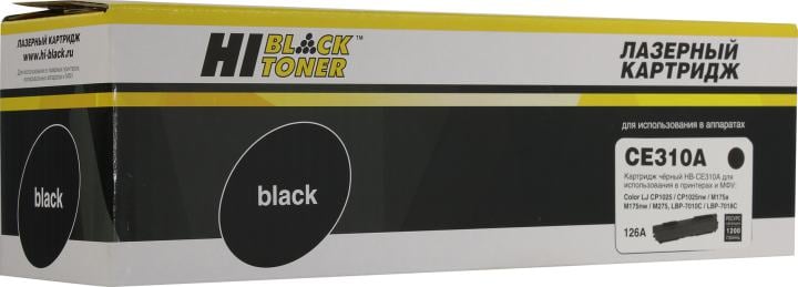 Картридж Hi-Black HB-CE310A для HP LJ CP1025/M175/M275,  Canon  LBP-7010/1018