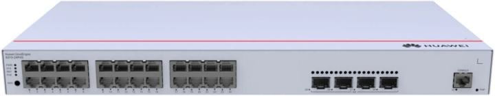 Коммутатор Управляемый HUAWEI eKit - S310-24P4S, Layer 2 Plus, 24-PoE, 24-1GbE, 4-SFP, SNMP, telnet, Web, в стойку, серый, 98012201