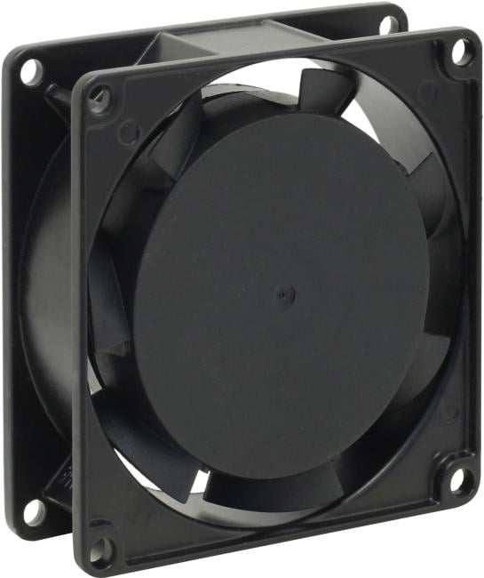 Exegate EX288997RUS Вентилятор 220В ExeGate EX08025BAL (80x80x25 мм, 2-Ball (двойной шарикоподшипник), подводящий провод 30 см, 2600RPM, 32dBA)