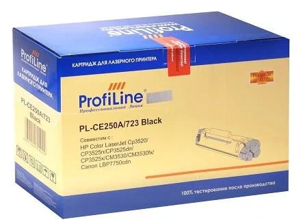 Картридж лазерный ProfiLine PL-CE250A/723 для принтеров HP Color LaserJet CP3520/CP3525n/CP3525dn/CP3525x/CM3530/CM3530fx/Canon LBP7750cdn черный 5000 копий