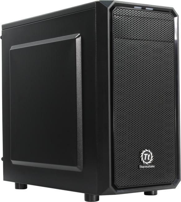 Компьютерный корпус Thermaltake Versa H15 черный без БП mATX 4x120мм 1xUSB 2.0 1xUSB 3.0 audio bott PSU
