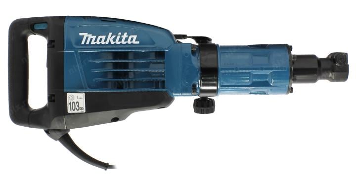 Makita <HM1307C> Отбойный молоток (1510W, 33.8 Дж, 1450 уд/мин, 30  мм  вн.шестигранник,  регулятор, кейс)