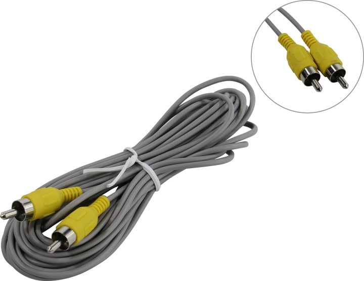 Кабель соединительный Smartbuy 1xRCA (M) - 1xRCA (M), 5,0 m, в пакете (KA-115-150)