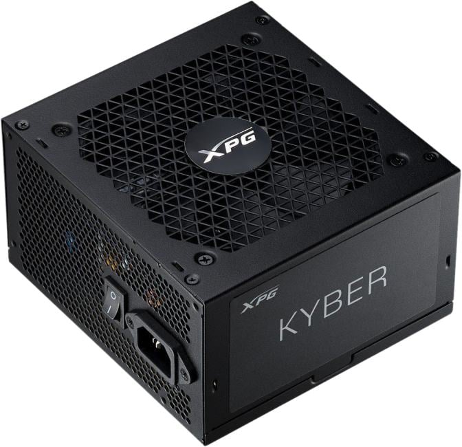 Блок питания XPG KYBER 750 (ATX 3.1, 750W, PWM 120mm FDB fan, Active PFC, DC to DC, Full-Bridge & LLC converter, 80+GOLD) RET