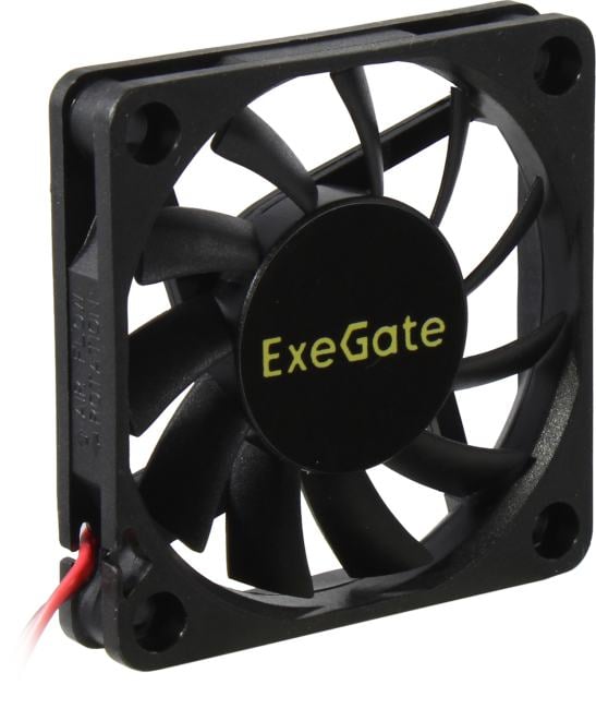 Exegate EX295203RUS Вентилятор 24В DC ExeGate EX06010S2P-24 (60x60x10 мм, Sleeve bearing (подшипник скольжения), 2pin, 3000RPM, 24.1dBA)