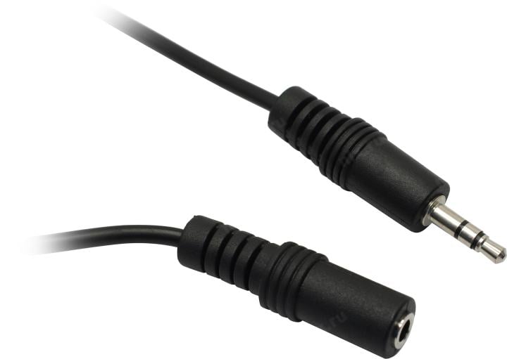 Telecom <TAV7179-2м> Кабель удлинительный Jack3.5-F  --> Jack3.5-M 2м