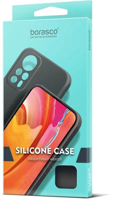 Чехол (клип-кейс) BoraSCO для Infinix Hot 40 Pro  черный  (72731)