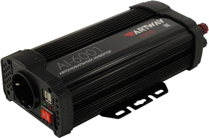 Artway <AI-6001> Автомобильный инвертор (600Вт)