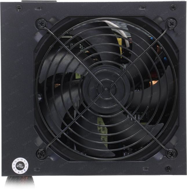 Exegate EX282042RUS-S Блок питания 550W ExeGate 550PPH-LT-S, RTL, 80+, ATX, black, APFC, 12cm, 24p, (4+4)p, 5*SATA, 3*IDE, с защитой от выдергивания