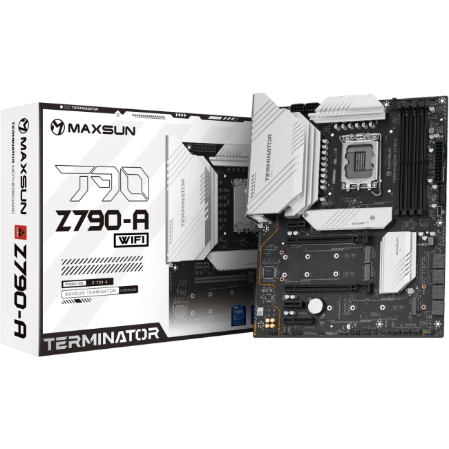 Материнская плата MAXSUN MS-Terminator Z790-A WIFI, LGA1700, DDR5, ATX