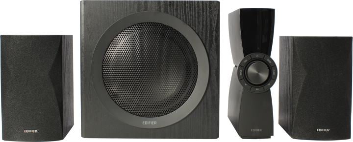 Наушники с микрофоном Edifier G2 II <Black> (7.1, USB, шнур 2.5м,  с регулятором громкости)