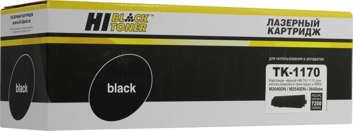 Картридж лазерный Hi-Black HB-TK-1170, черный, 7200 стр.