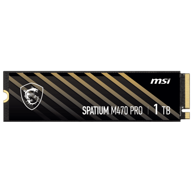 SSD 1 Tb M.2 2280 M MSI <SPATIUM M470 PRO PCIe  4.0  NVMe  M.2 1TB>