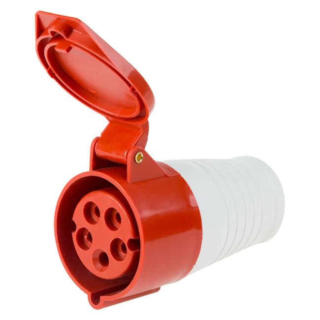 11-8920 Розетка 215 переносная 3Р+РЕ+N 16А 380В  IP44  REXANT