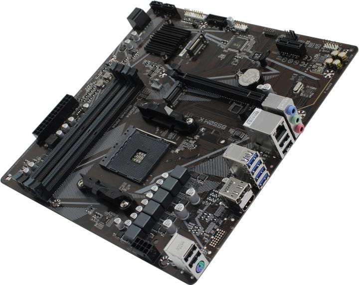 Материнская плата/ MB GIGABYTE AMD B550 sAM4, 4xDDR4(128GB), DVI-D/HDMI 2.1, 1xPCIe 4.0x16, 1xPCIe 3.0x16, 3xPCIe 3.0, 1xLAN, 4xSATA 6Gb/s, 2xM.2, 4xUSB 3.2, 2xUSB 2.0, 1xPS/2, ATX