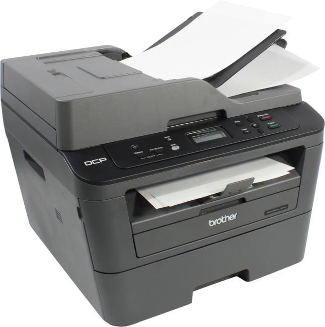 Brother DCP-L2540DW {А4, ч/б, 30 стр/мин, 32Мб, (2400x600), 1х250л., Duplex, ADF, Enternet, USB, WiFi, вилка 3pin}  РМ: DR-2305, TN2355