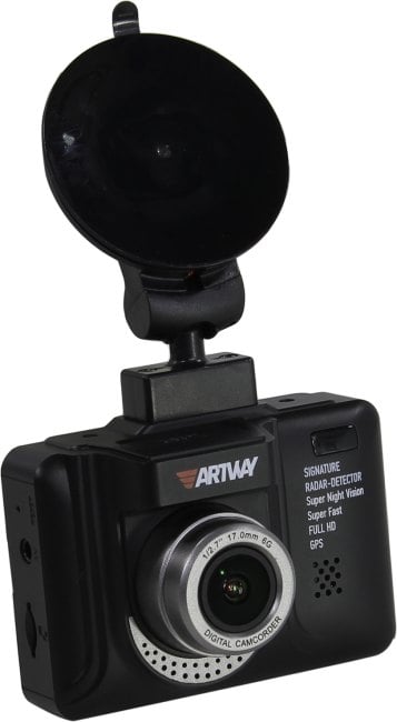 Artway MD-108 (1920х1080, 170°, LCD2.4", GPS, G-Sens, Radar-detect, microSD, USB)