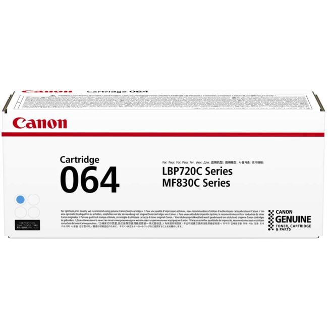 Картридж лазерный Canon CRG 064 C (4935C001) синий (5000 стр.) для Canon MF832Cdw