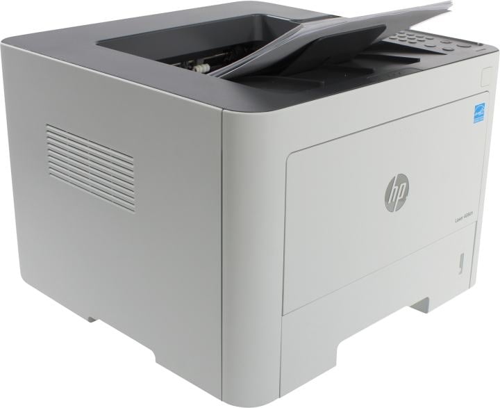 HP Laser 408dn (A4, 1200dpi, 40ppm, двухкомпонентная расходка, 256Mb, 2лотка(250+50л), двусторонняя печать, USB/GLAN) ( 7UQ75A )