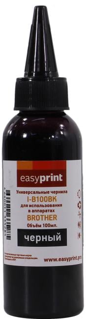 Чернила EasyPrint I-B100BK Black для Brother (100мл)