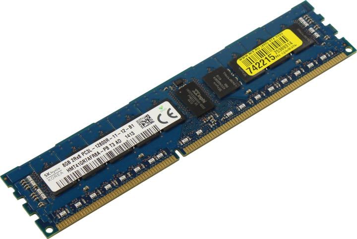 Оперативная память Hynix, DDR3, 8GB (1x8GB), 1600 MHz, CL11, без радиатора, OEM
