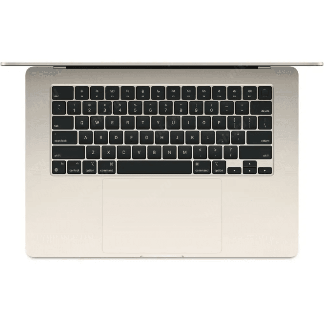 Apple MacBook Air 15-inch 2024 [MXD33LL/A] (КЛАВ.РУС.ГРАВ.) Starlight 15.3" Liquid Retina {(2880x1864) M3 8C CPU 10C GPU/16GB/512GB SSD/рекоменд.переход.11065944/1979059}