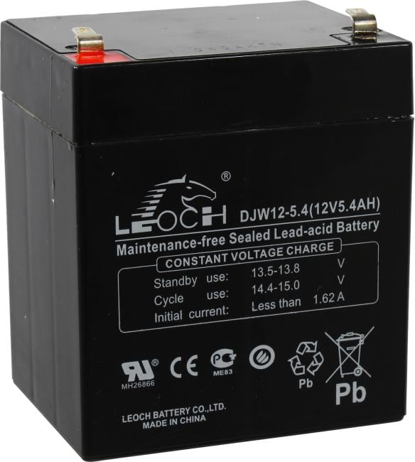 Аккумулятор Leoch DJW12-5.4 (12V, 5.4Ah) для UPS