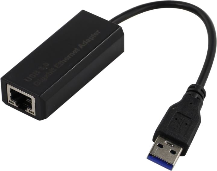 Кабель-адаптер ExeGate EXE-735U3-45 (USB3.0 --> 1xRJ45 UTP 1000Mbps, Axis Chipset AX88179)