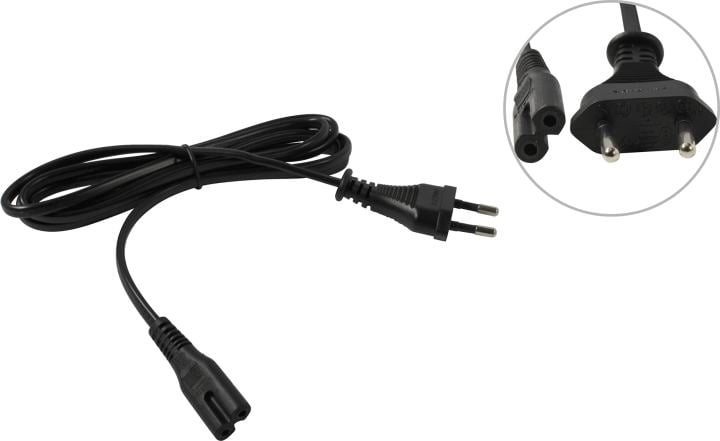 Vention <ZCLBAC> Кабель питания IEC-320-C7 - розетка 220V  1.8м Советский стандарт