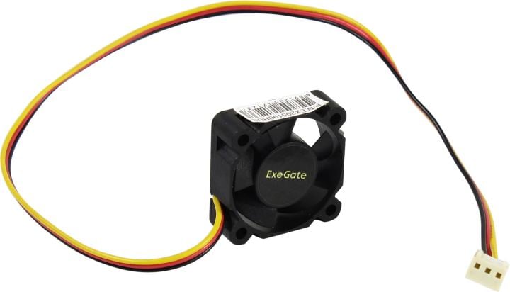 Exegate EX295190RUS Вентилятор 5B DC ExeGate EX03010S3P-5 (30x30x10 мм, Sleeve bearing (подшипник скольжения), 3pin, 9000RPM, 25dBA)