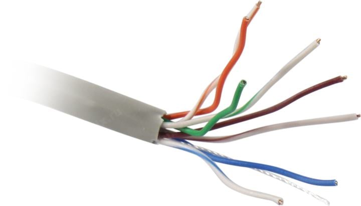 Кабель UTP 4 пары кат.5e <бухта 50м>  Cablexpert  <UPC-5051E-SOL/50>