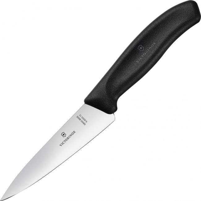 Нож кухонный Victorinox Swiss Classic (6.8003.12B) стальной разделочный для мяса лезв.120мм прямая з