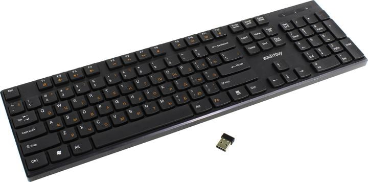 Клавиатура беспроводная мультимедийная Smartbuy (SBK-238AG-K) ОNE 238 USB