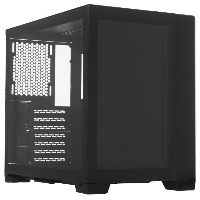 LAMP-DMS380B Корпус Lamptron Modified Lian Li O11 Single-Side  Display  PC  Case(FrontDisplayPanel,Black),ЖК экран,черный