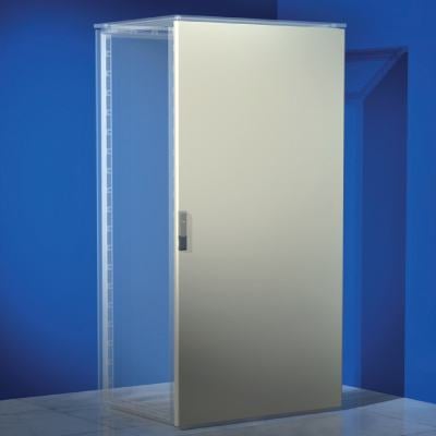 Дверь одностворчатая сплошная DKC R5CPE2230 для шкафов CQE/DAE ВхШ 2200х300 мм,  RAL7035, "RAM block"