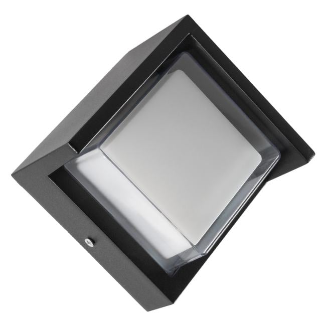 SBL16917 Уличный светодиодный настенный светильник RHOMBUS 12Вт Smartbuy 3000К  IP65 черный (SBL16917)