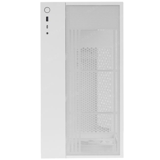Корпус NZXT CC-H52FW-01, Midi-Tower, TG, E-ATX, 1x120mm, USB-C, белый