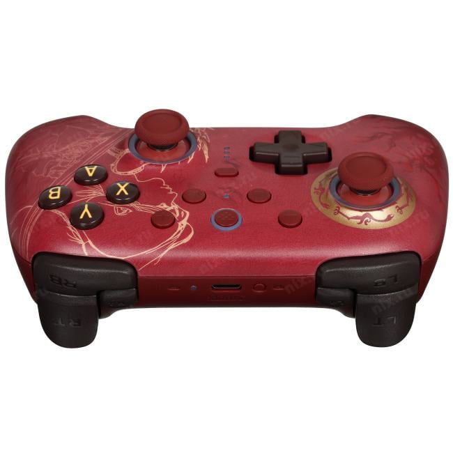 Геймпад беспроводной/проводной 8BitDo Ultimate 2 Wuchang красный [для Android, Windows, подключение - USB Type-A, Bluet